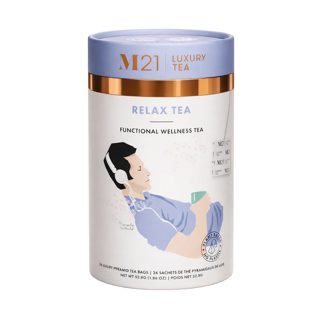 Relax Luxury Herbal tea - 24ct Canister