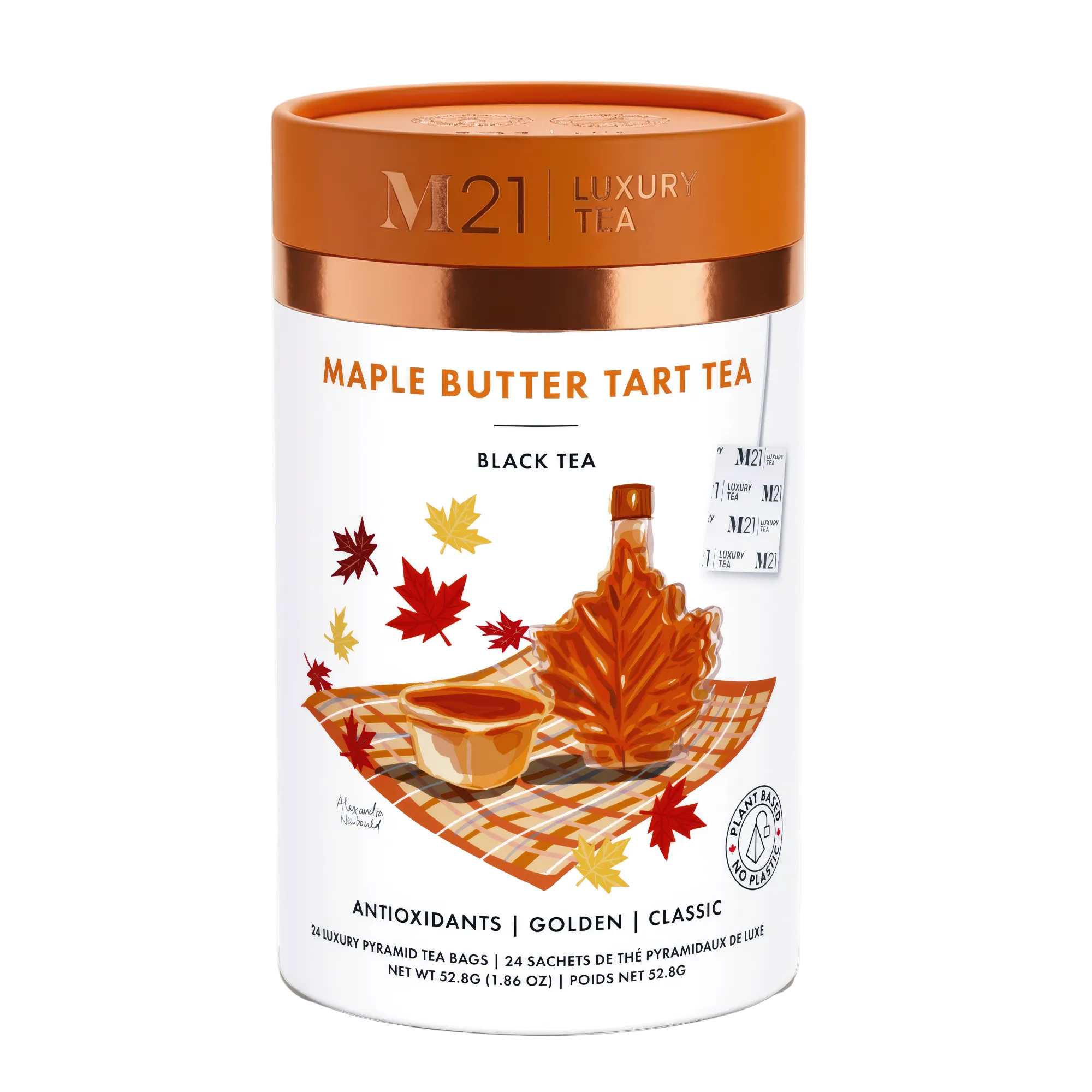 Maple Butter Tart Luxury Tea | 24ct