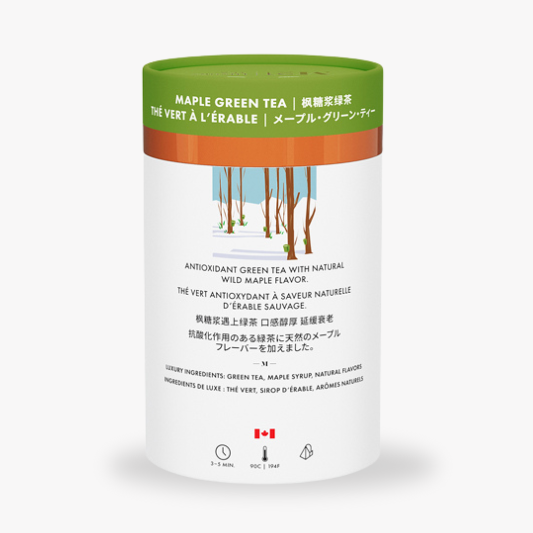 Maple Luxury Green Tea - 24ct Canister
