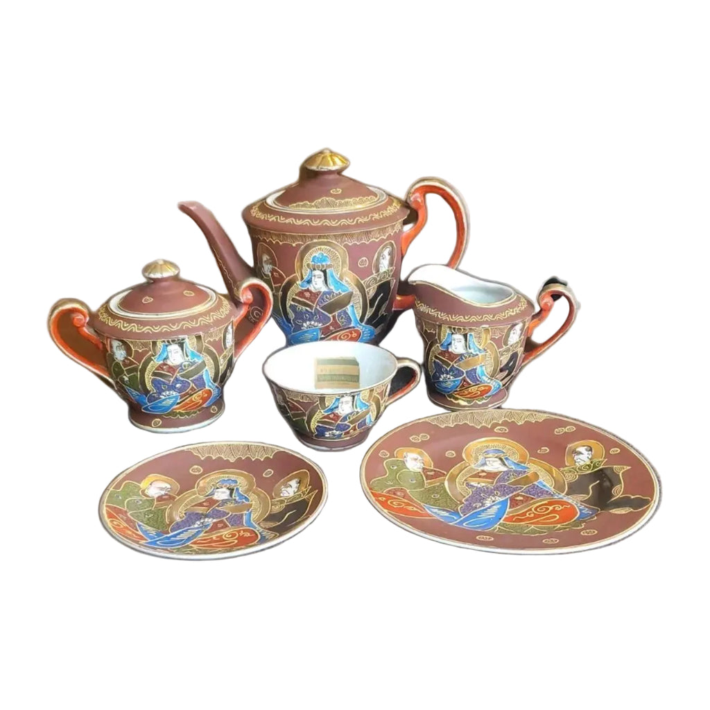 Vintage Satsuma Tea Set