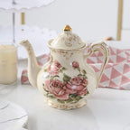 Vintage Rose Tea Set (4Pc)