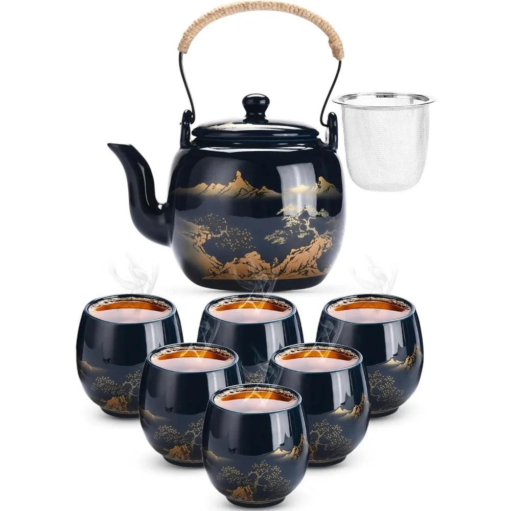 Classic Porcelain Tea Set
