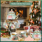 European Floral Tea Set (20Pc)