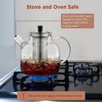 Glass Teapot with Infuser (1500ml)