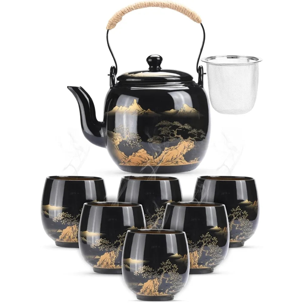 Classic Porcelain Tea Set