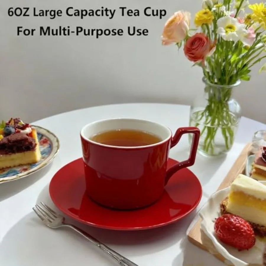 Ceramic Tea Set for 4