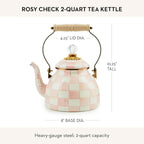 Enamel Tea Kettle (2QT)