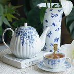 Blue & White Tea Set (4Pc)