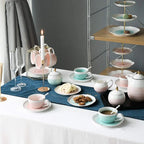 Blue Nature Tea Set (16Pc)