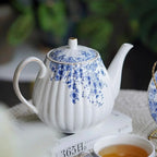 Blue & White Tea Set (4Pc)