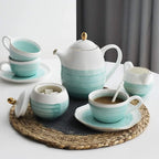 Blue Nature Tea Set (16Pc)