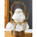 Gold Flower Tea Set (20Pc)