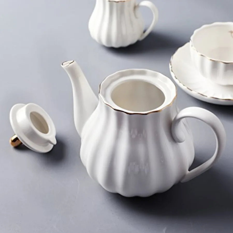 Royal Porcelain Tea Set (6Pc)