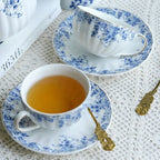 Blue & White Tea Set (4Pc)