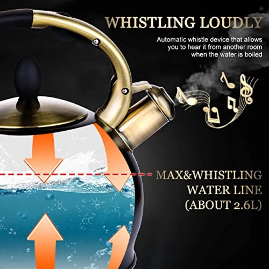 Stovetop Whistling Tea Kettle