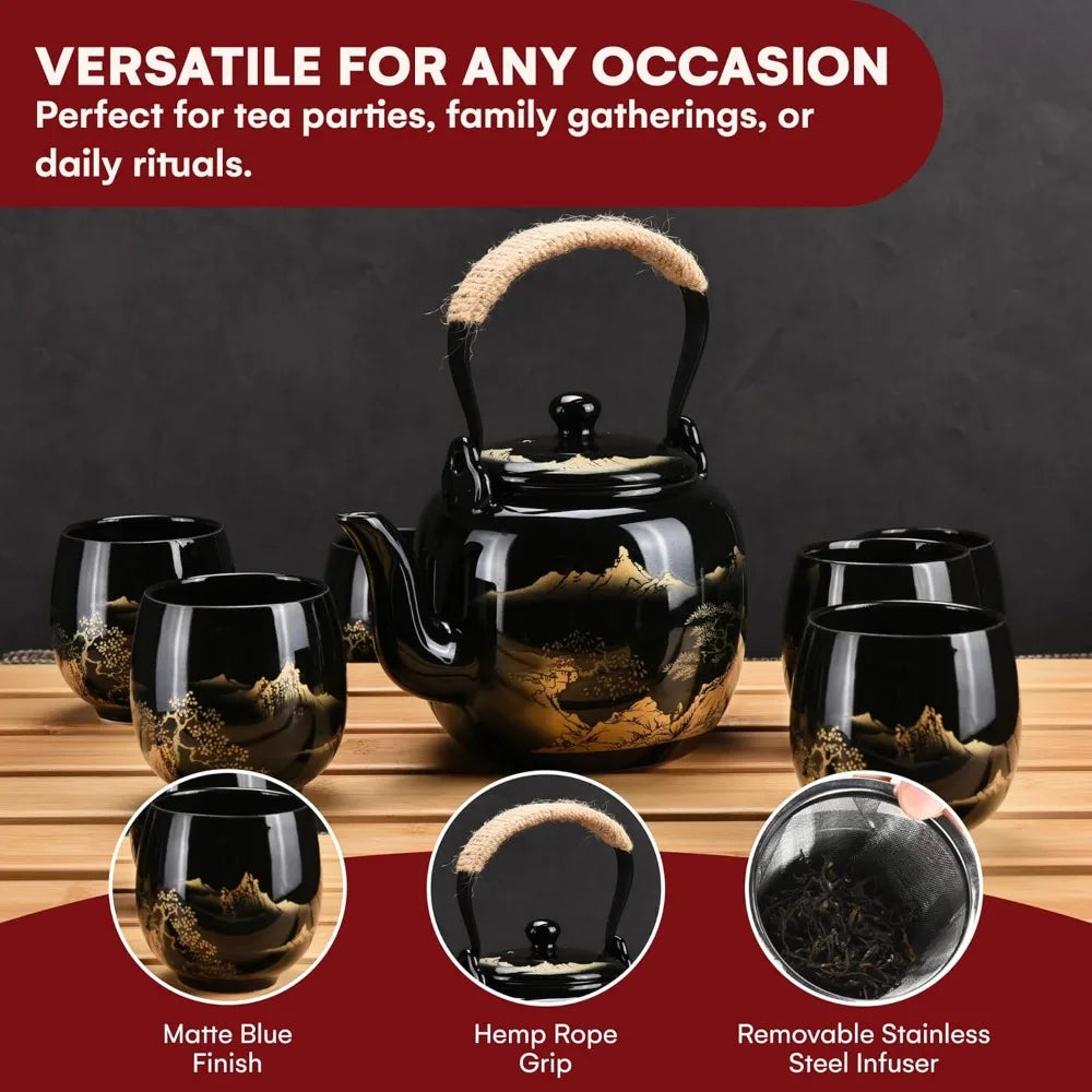 Classic Porcelain Tea Set