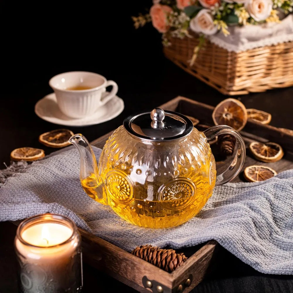Glass Teapot with Infuser (50oz)