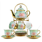 European Floral Tea Set (20Pc)