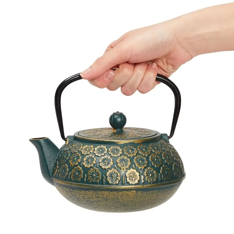 Cast Iron Teapot with Infuser (34oz)
