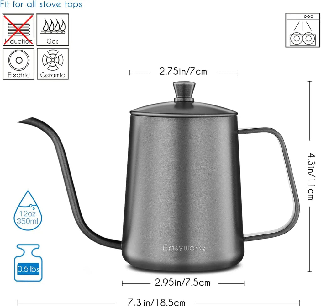 Gooseneck Pour Over Kettle (12oz)