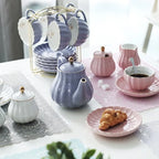 Royal Porcelain Tea Set (6Pc)