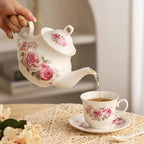 Porcelain Tea Set with Rack (20Pc)