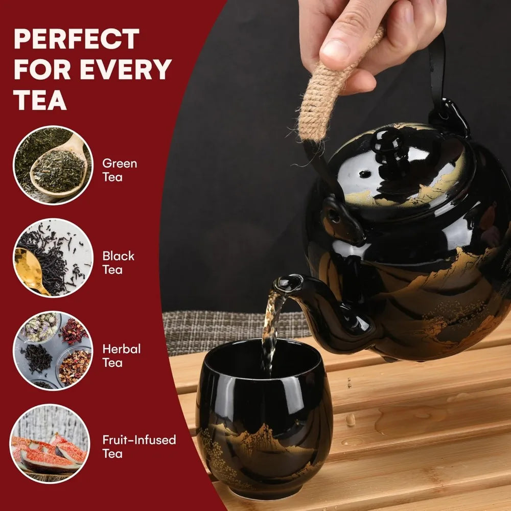 Classic Porcelain Tea Set