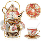 European Porcelain Tea Set (20Pc)