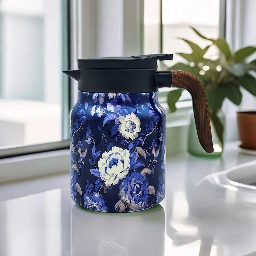Vintage Floral Tea Kettle (1L)