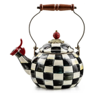 Enamel Whistling Tea Kettle